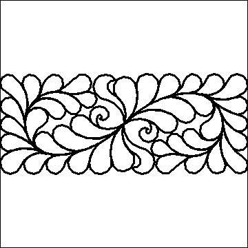 (image for) Feather Swirl-L00059*
